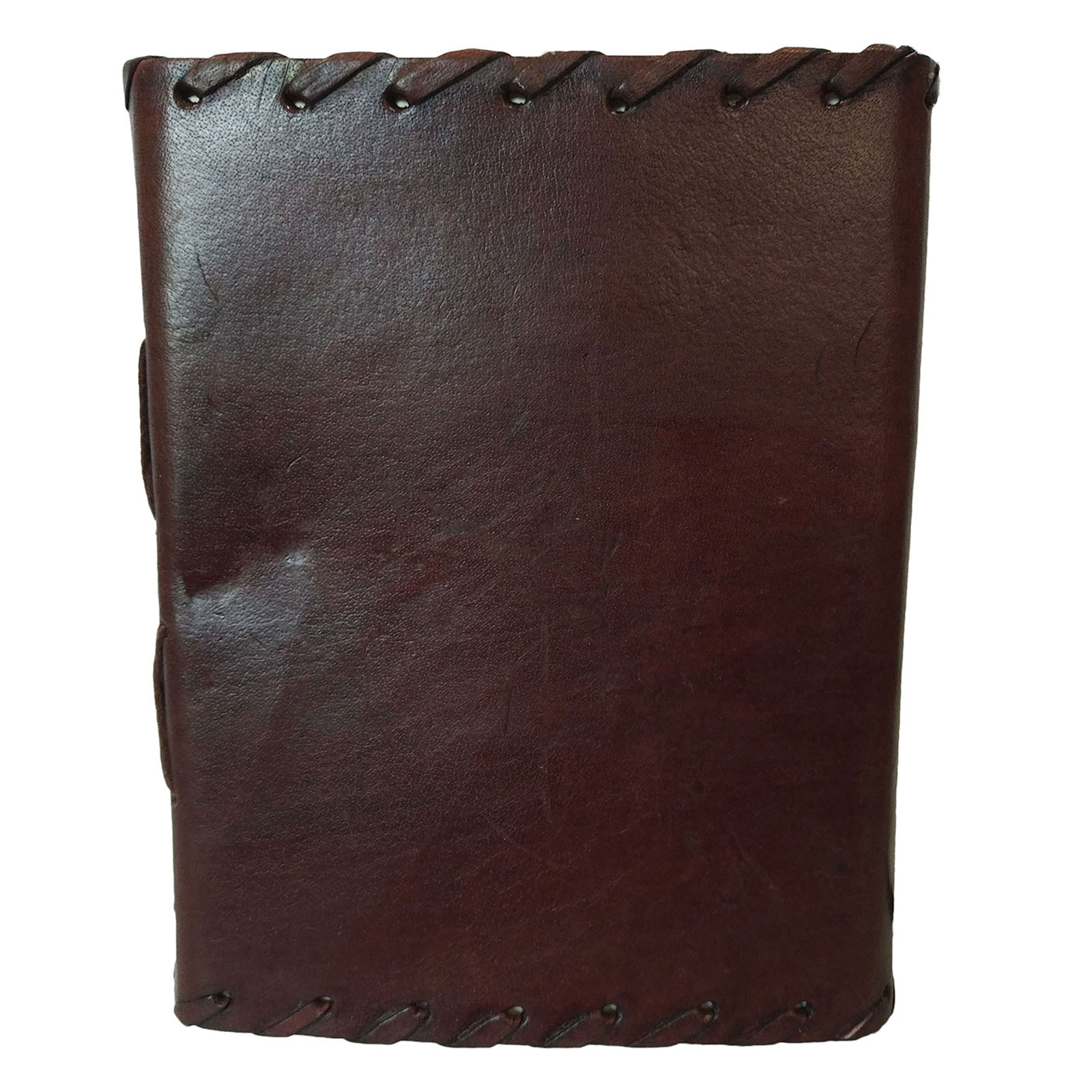 Vintage Leather Brown Handmade Diary clasp lock Notebook Oragniser